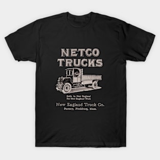 1920s Netco Trucks - Fitchburg Massachusetts T-Shirt